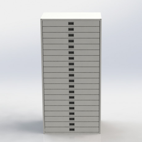 РИ Шкаф-драйвер металлический 2141.1060.690 мм
